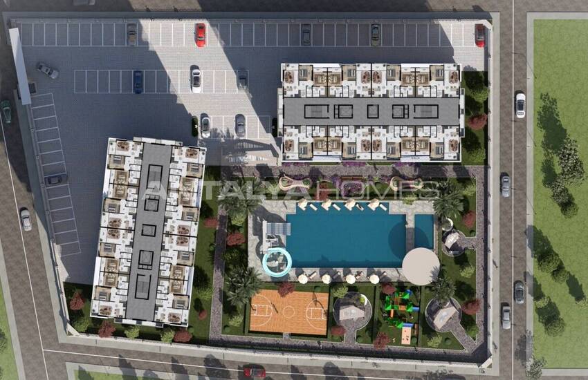 Apartments with Extensive Amenities in Mezitli, Mersin 25