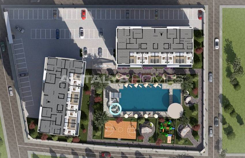 Apartments with Extensive Amenities in Mezitli, Mersin 24