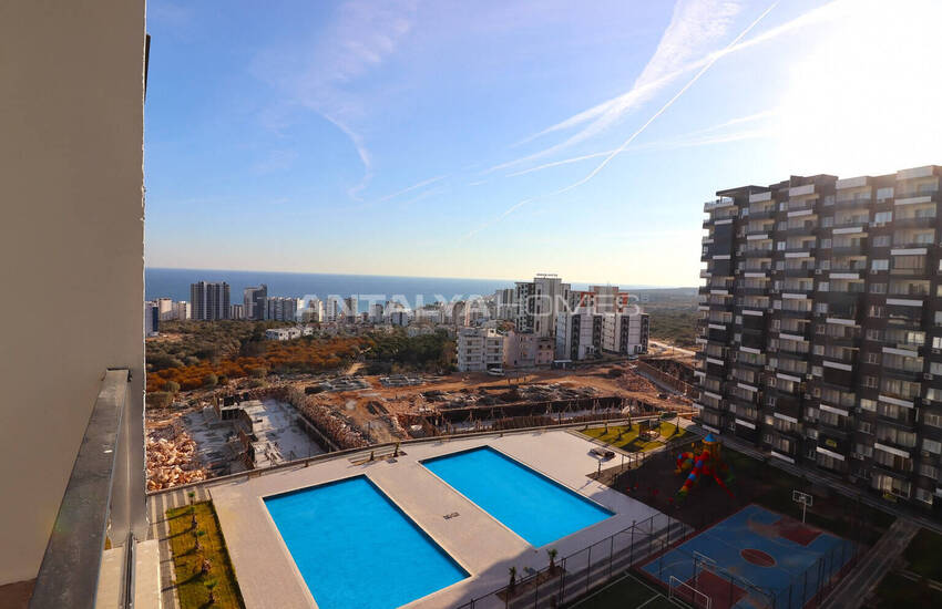 Lägenheter Med Havsutsikt I Ett Komplex Med Pool I Mersin Erdemli 32