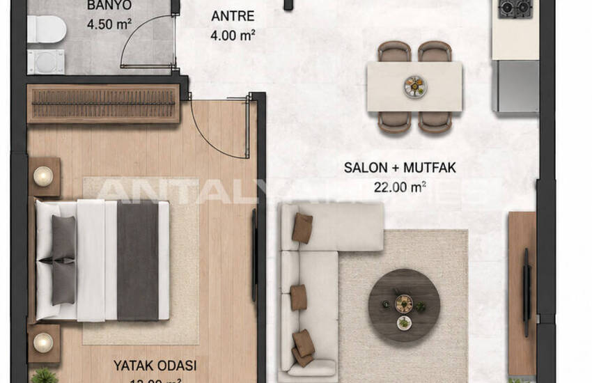 Appartements Avec Terrain De Basketball À Mersin Erdemli 28