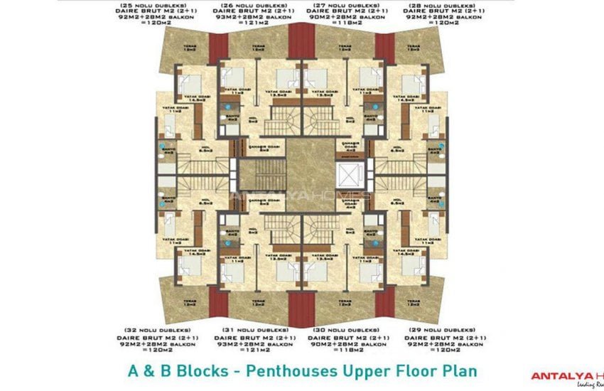 Crystal Nova Apartmanı Oba Alanya 10