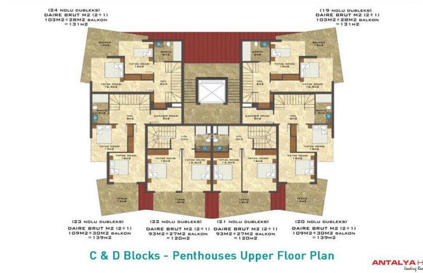 Crystal Nova Apartmanı Oba Alanya 14