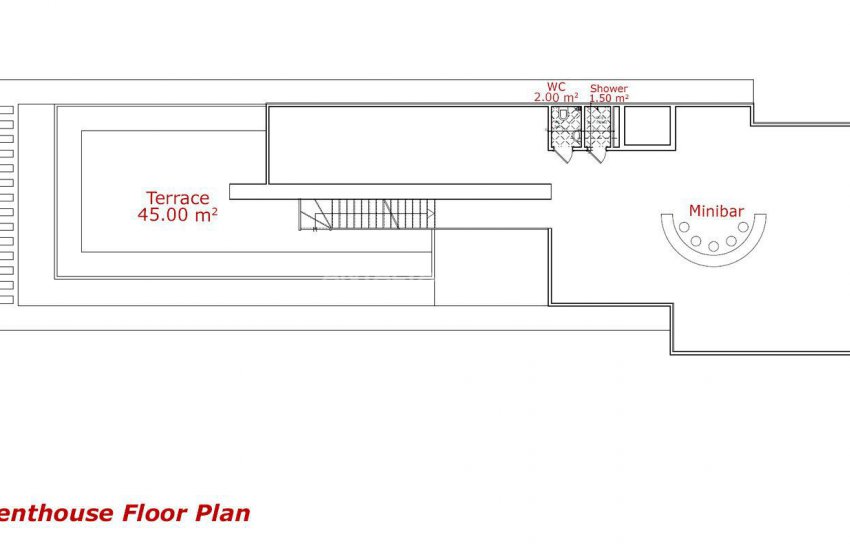 Deluxia Golden Palace Villa in Alanya 42