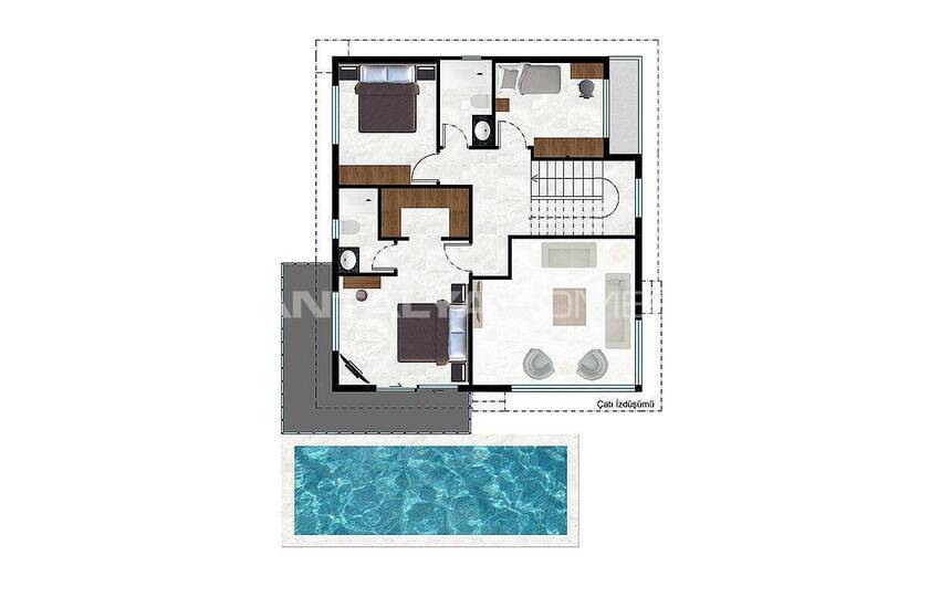 Zee- En Natuurzicht Vrijstaande Villa's In Alanya Tepe 57