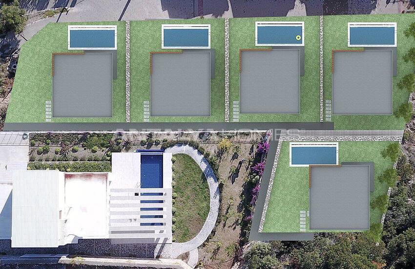 Zee- En Natuurzicht Vrijstaande Villa's In Alanya Tepe 58