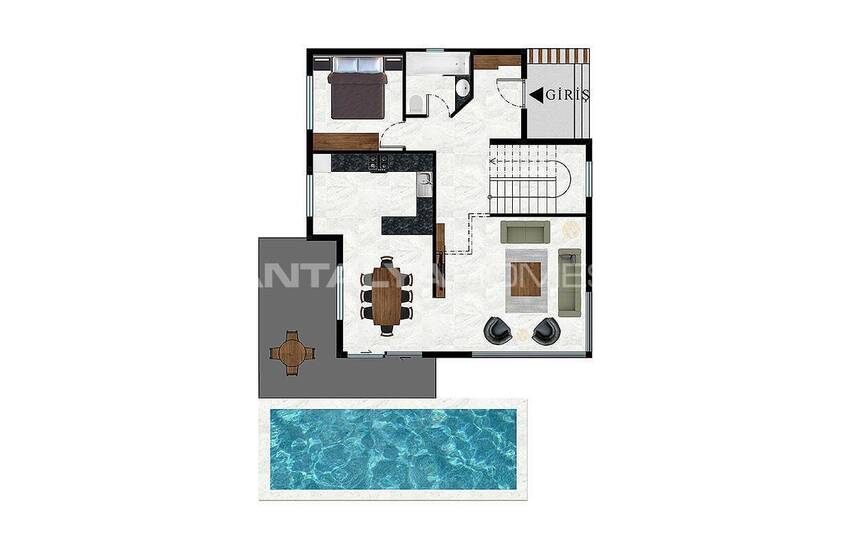 Zee- En Natuurzicht Vrijstaande Villa's In Alanya Tepe 56