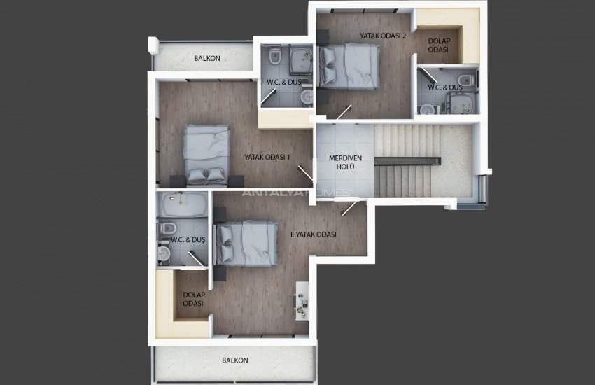 Contemporary Designed Detached Houses in Girne North Cyprus