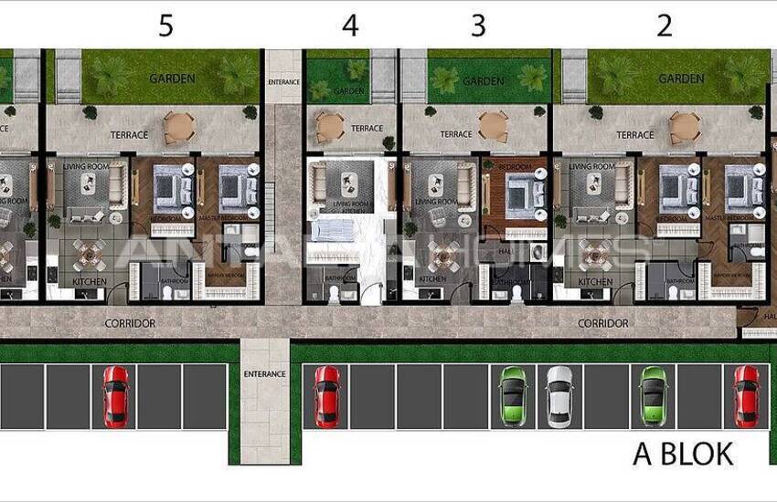 Apartments for Sale in a Complex in Iskele North Cyprus