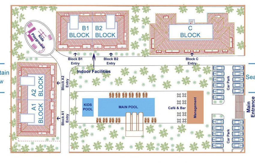 Luxe Appartementen 200 Mt. Van Het Strand In Kestel Alanya 41