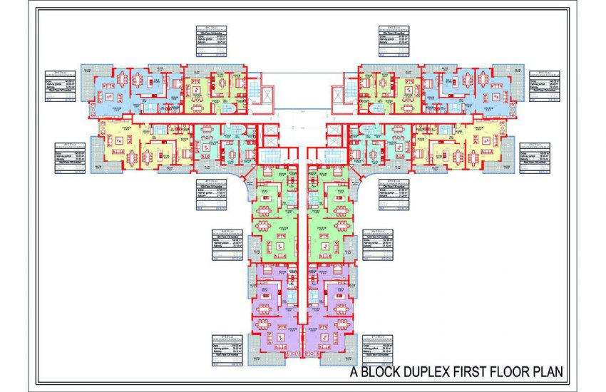 Centrally Located New-built Apartments in Alanya Mahmutlar 13