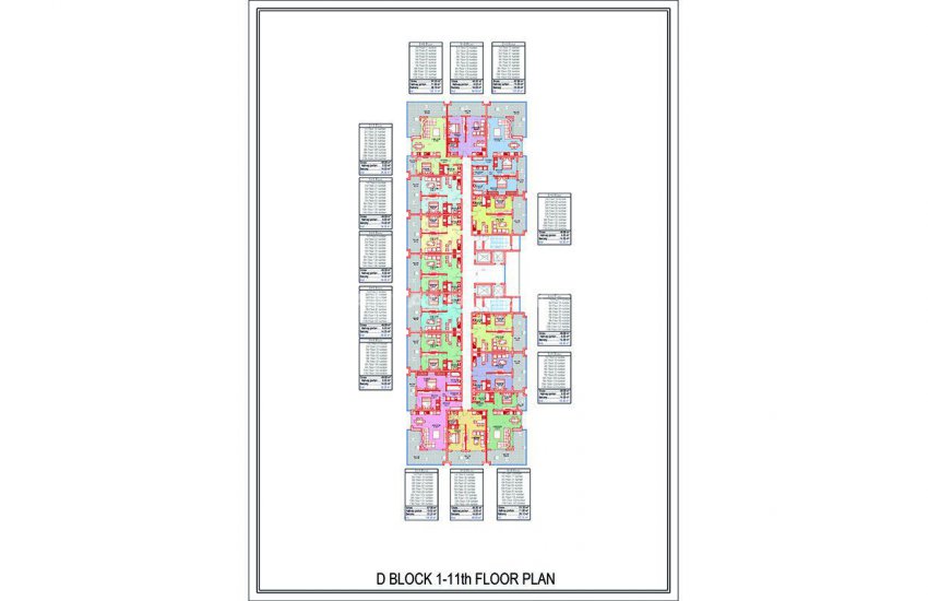 Centrally Located New-built Apartments in Alanya Mahmutlar 26
