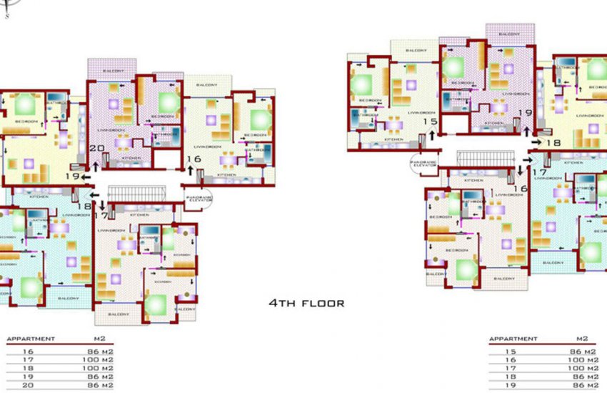 Functional Houses in the Desirable Location of Konyaalti 19