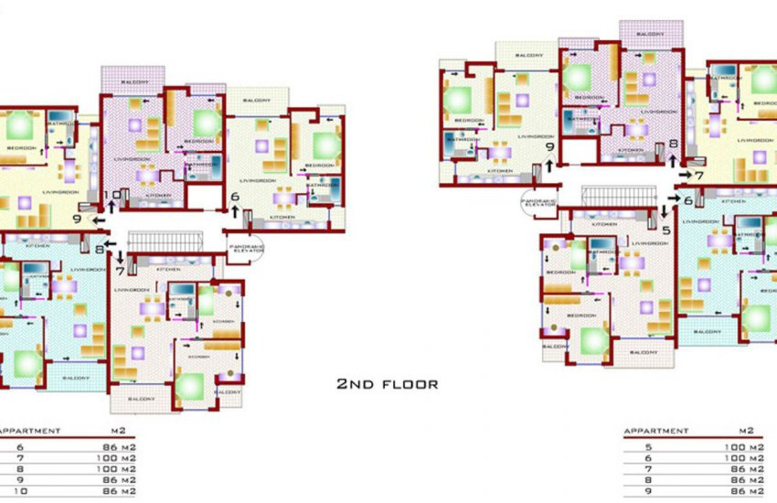 Functional Houses in the Desirable Location of Konyaalti 17