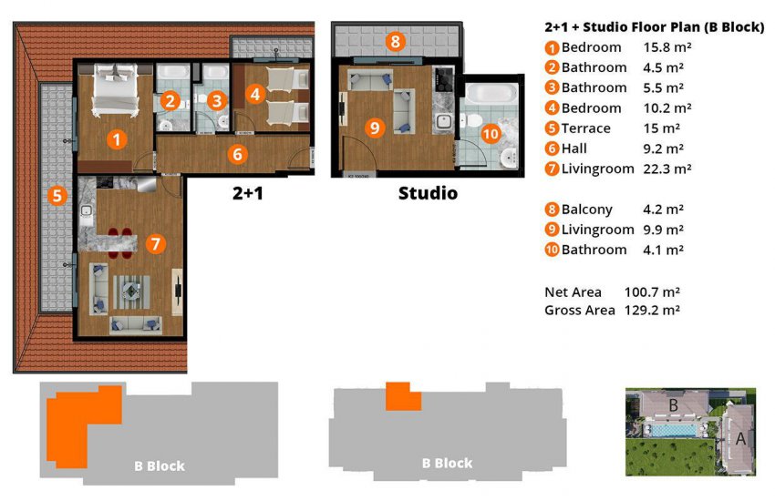 Central Flats with Luxurious Facilities in Kestel Alanya 32