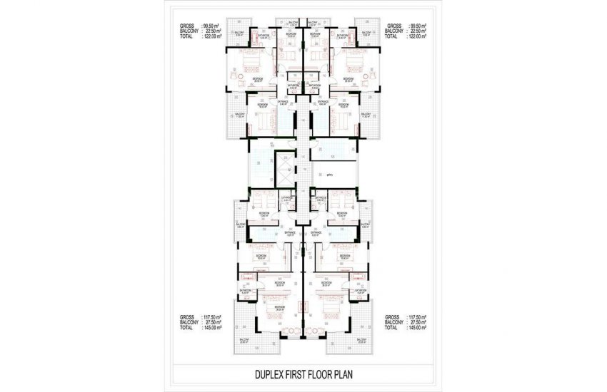 Mahmutlar'da Denize Sıfır Satılık Modern Daireler 33