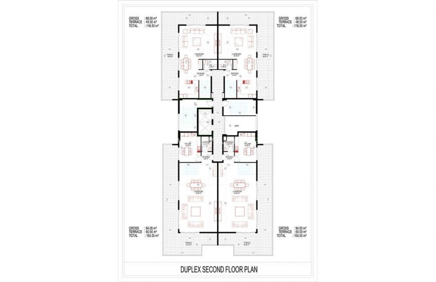 Mahmutlar'da Denize Sıfır Satılık Modern Daireler 35