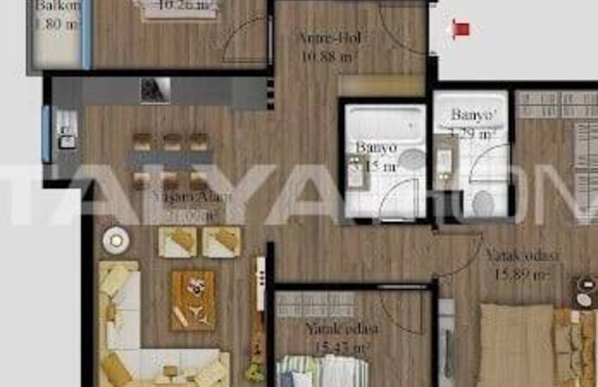 Investment Apartments with Sea and Nature Views in Mersin 16