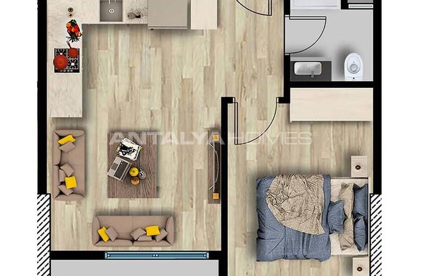 آپارتمان های با دید دریا و طبیعت در مجتمعی در مرسین، اردملی 26