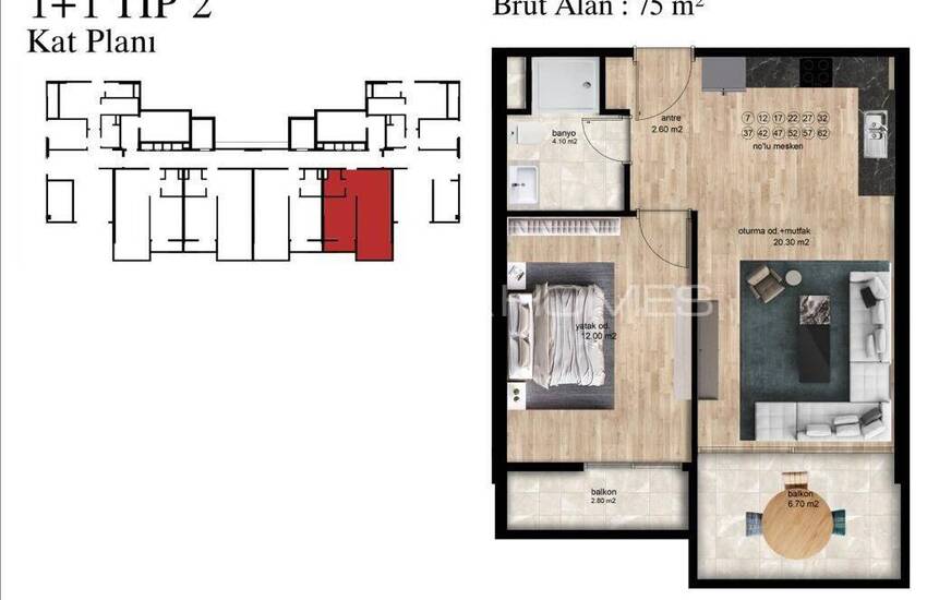Lyxlägenheter Med Havs- Och Stadsutsikt I Mersin Tomuk 26