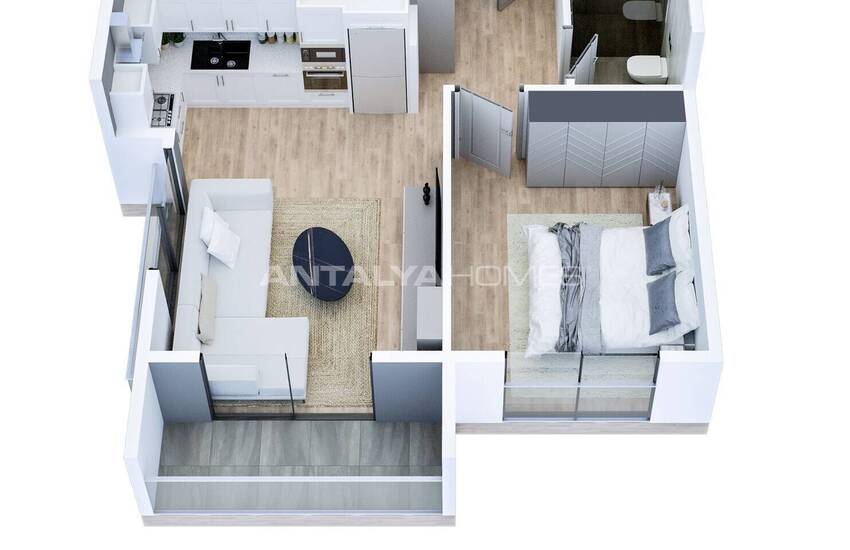 Mersin Tece'de Aquaparklı Site İçerisinde Şık Daireler 24