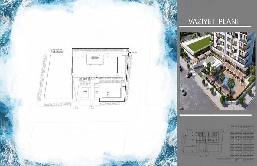 Mersin Mezitli'de Plaja Yürüme Mesafesinde Daireler 67