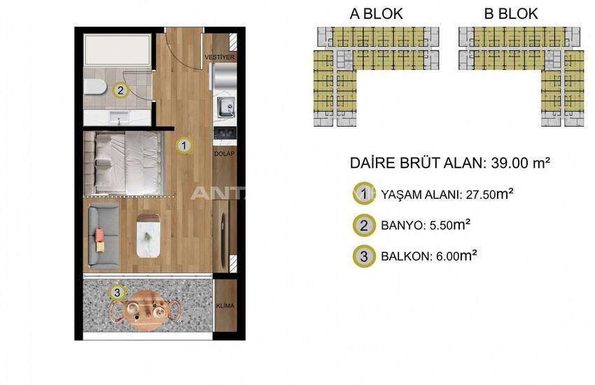 Immobiliers Avec Opportunité D'investissement Rentable À Mersin 19