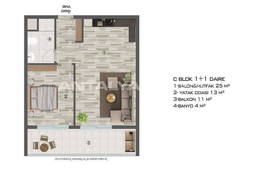 Appartementen In Erdemli Op Loopafstand Van Het Strand 31