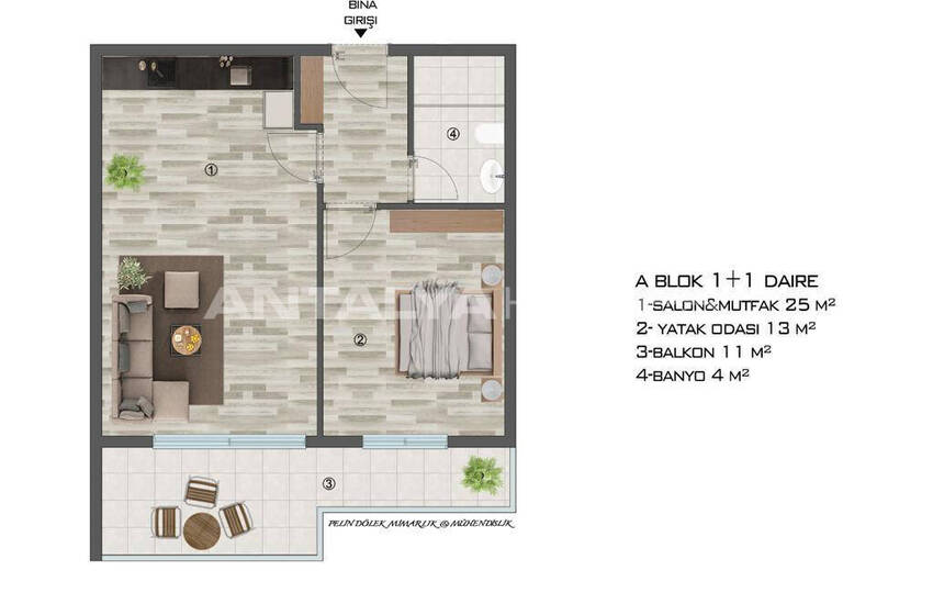 Lägenheter I Erdemli Inom Gångavstånd Från Stranden 30
