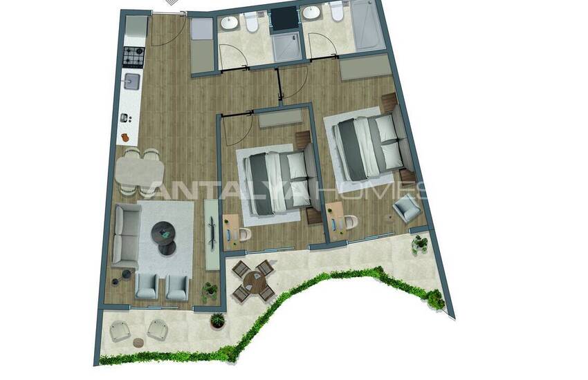 Appartements Neufs Dans Un Complexe Proche De La Mer À Mersin Tömük 20