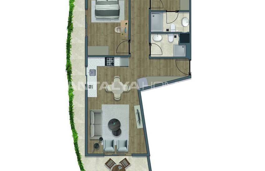 Appartements Neufs Dans Un Complexe Proche De La Mer À Mersin Tömük 22