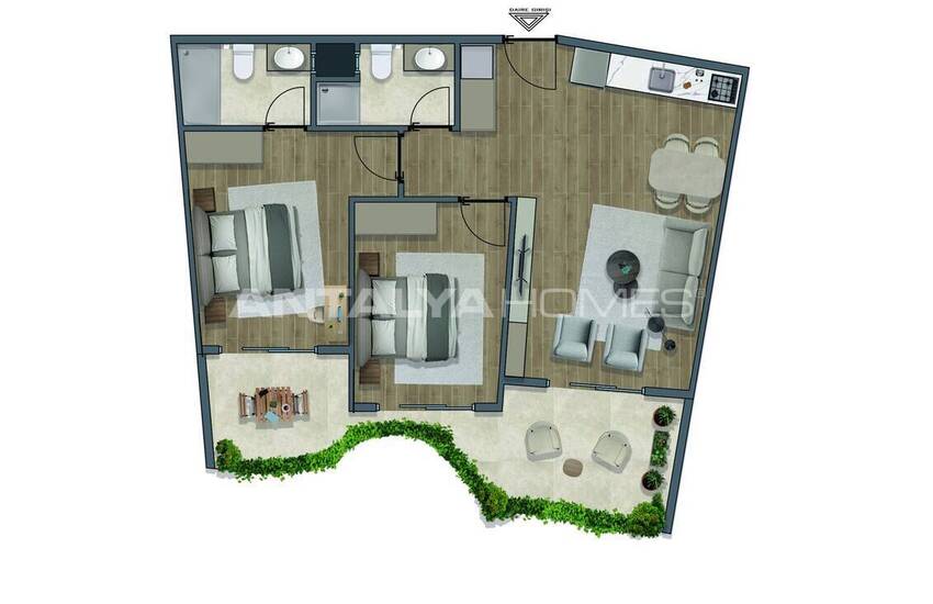 Appartements Neufs Dans Un Complexe Proche De La Mer À Mersin Tömük 25