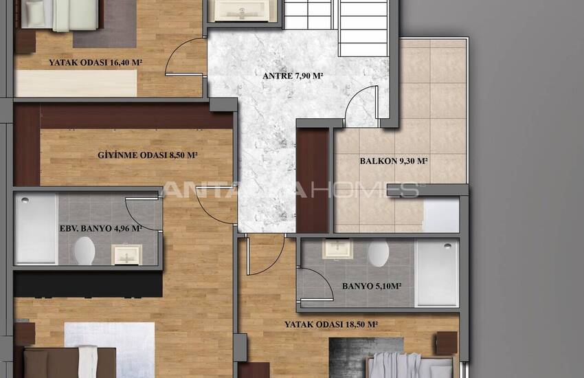 Вилла С Видом На Море И Бассейном В Мерсин Эрдемли 33
