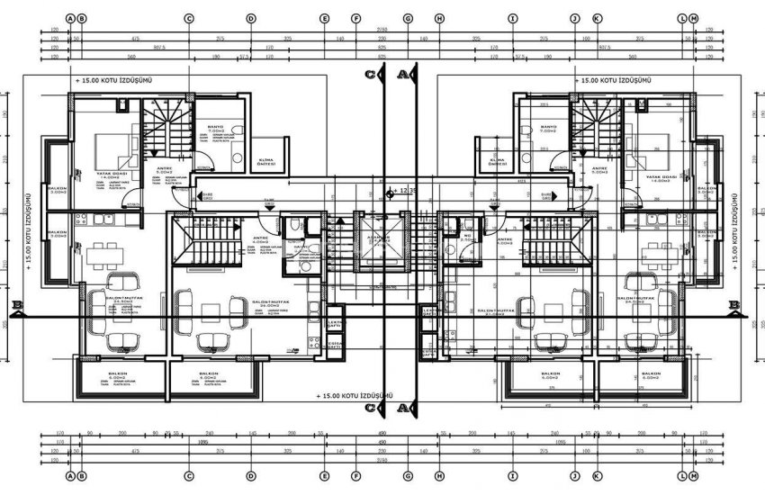 Key-ready Apartments 240 Mt to Sea in Kestel Alanya 22