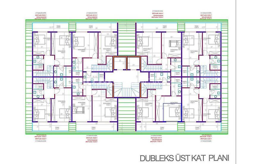 New-built Apartments 700 Mt to the Beach in Alanya 19