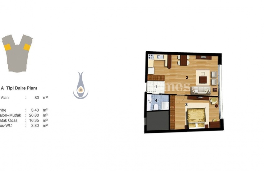 Quality Maltepe Flats 15 Minutes Away From the Airport
