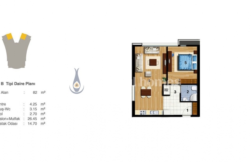Quality Maltepe Flats 15 Minutes Away From the Airport