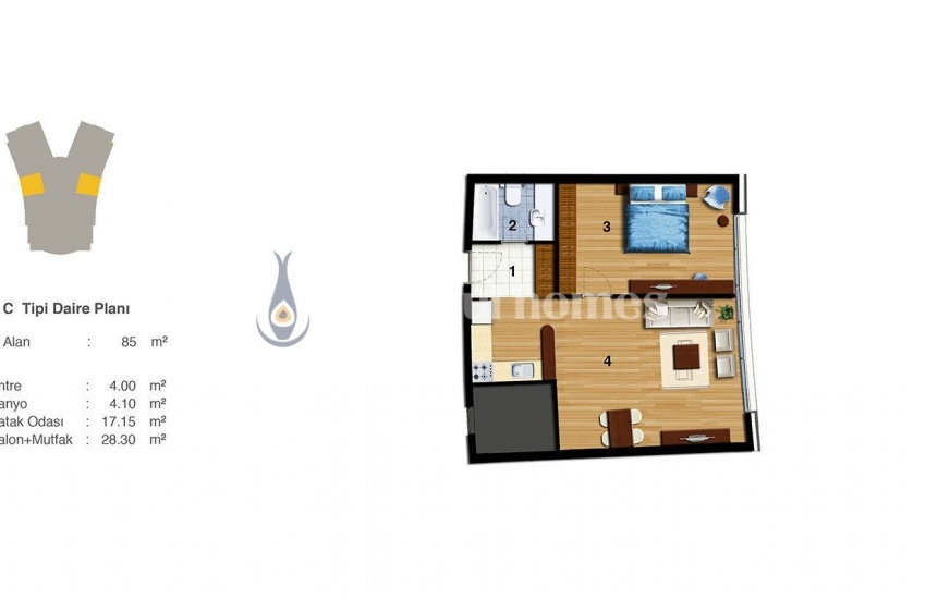 Quality Maltepe Flats 15 Minutes Away From the Airport