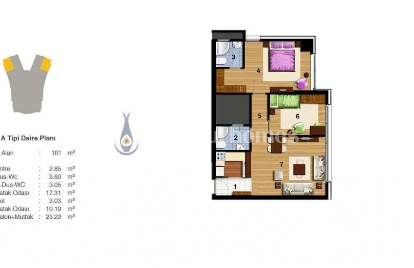Quality Maltepe Flats 15 Minutes Away From the Airport
