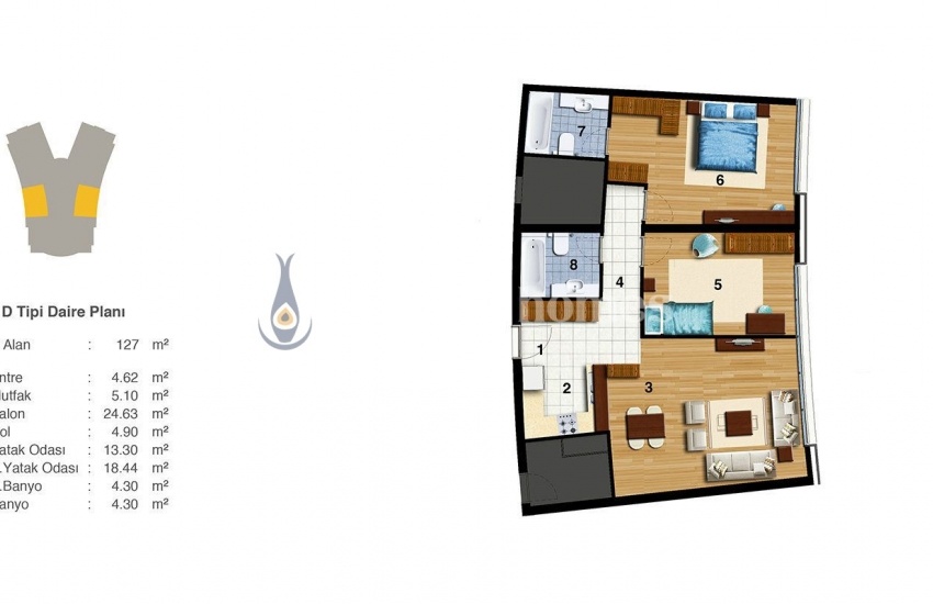 Quality Maltepe Flats 15 Minutes Away From the Airport