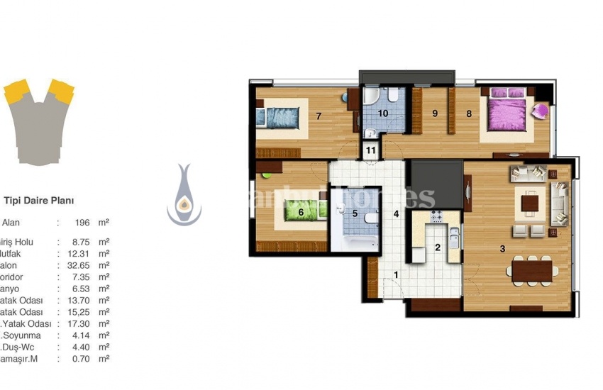 Quality Maltepe Flats 15 Minutes Away From the Airport