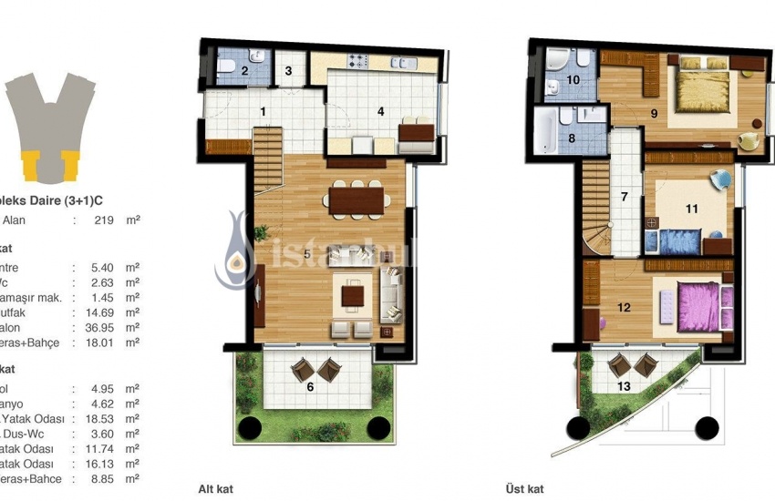 Quality Maltepe Flats 15 Minutes Away From the Airport