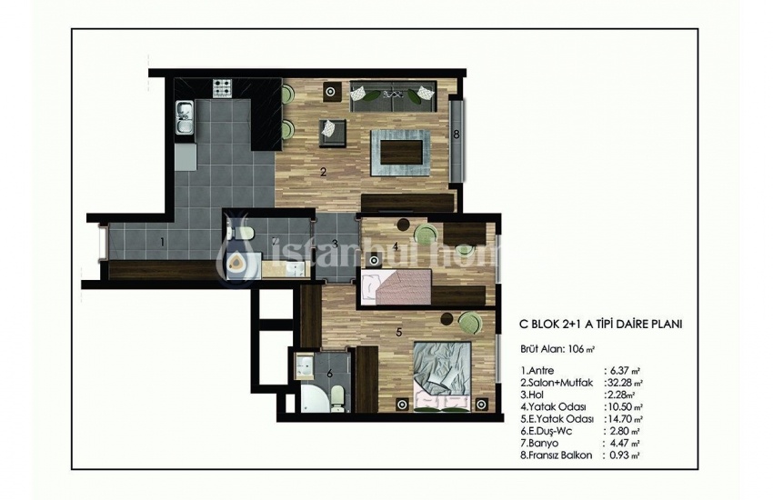 Quality Maltepe Flats 15 Minutes Away From the Airport