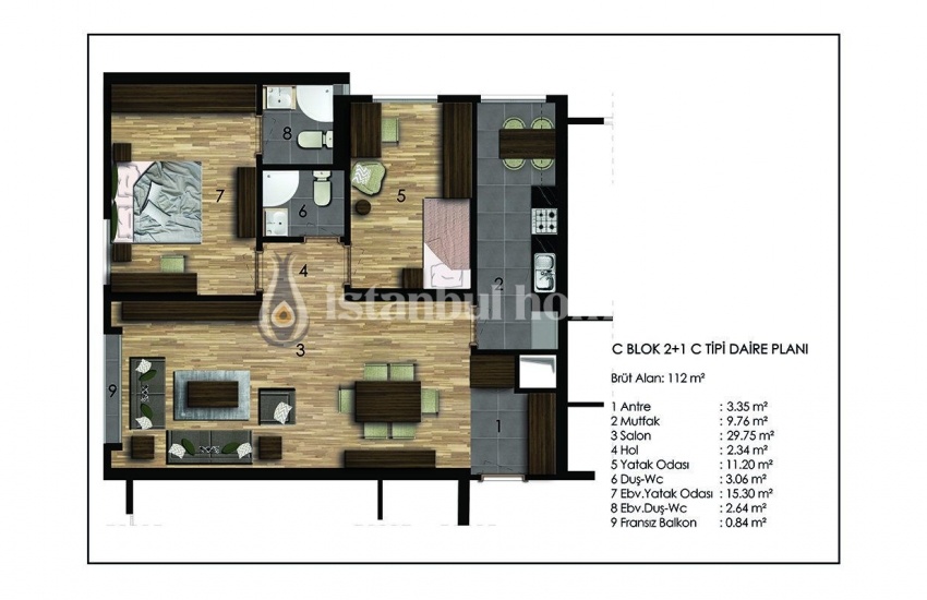 Quality Maltepe Flats 15 Minutes Away From the Airport