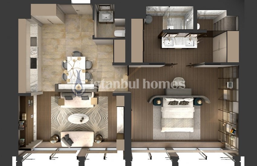 Luxury Real Estate Designed with Modular Architecture in Kadikoy