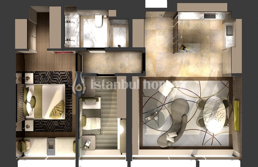 Luxury Real Estate Designed with Modular Architecture in Kadikoy