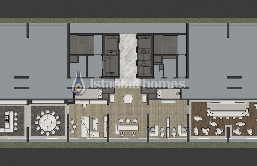 Luxury Real Estate Designed with Modular Architecture in Kadikoy