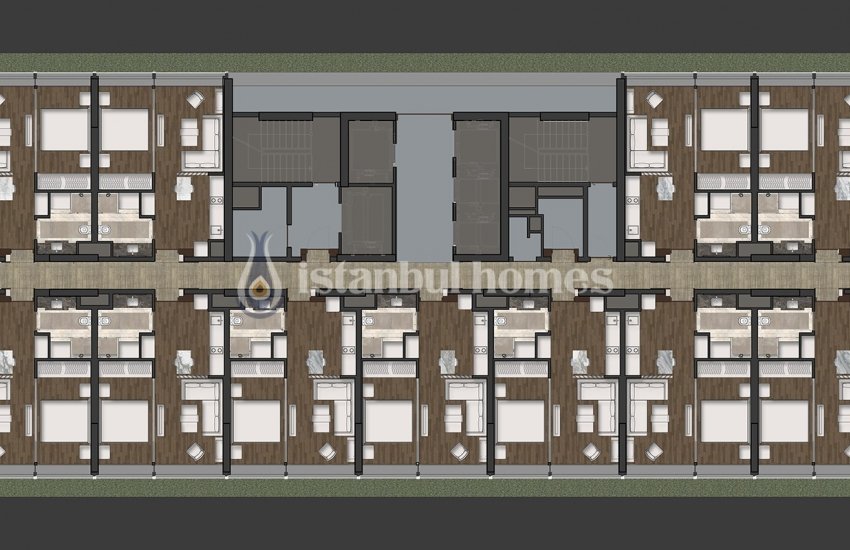 Luxury Real Estate Designed with Modular Architecture in Kadikoy