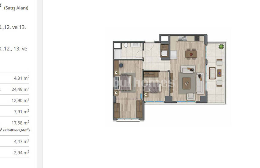 Istanbul, Kagithane Apartments in a Developing Area