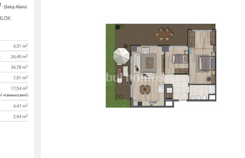 Istanbul, Kagithane Apartments in a Developing Area