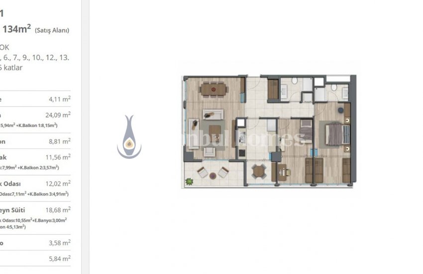 Istanbul, Kagithane Apartments in a Developing Area
